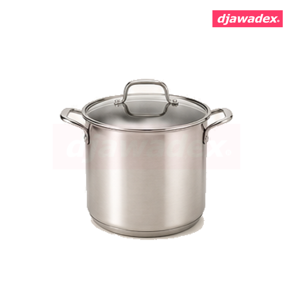 Marmite inox avec couvercle 12 L