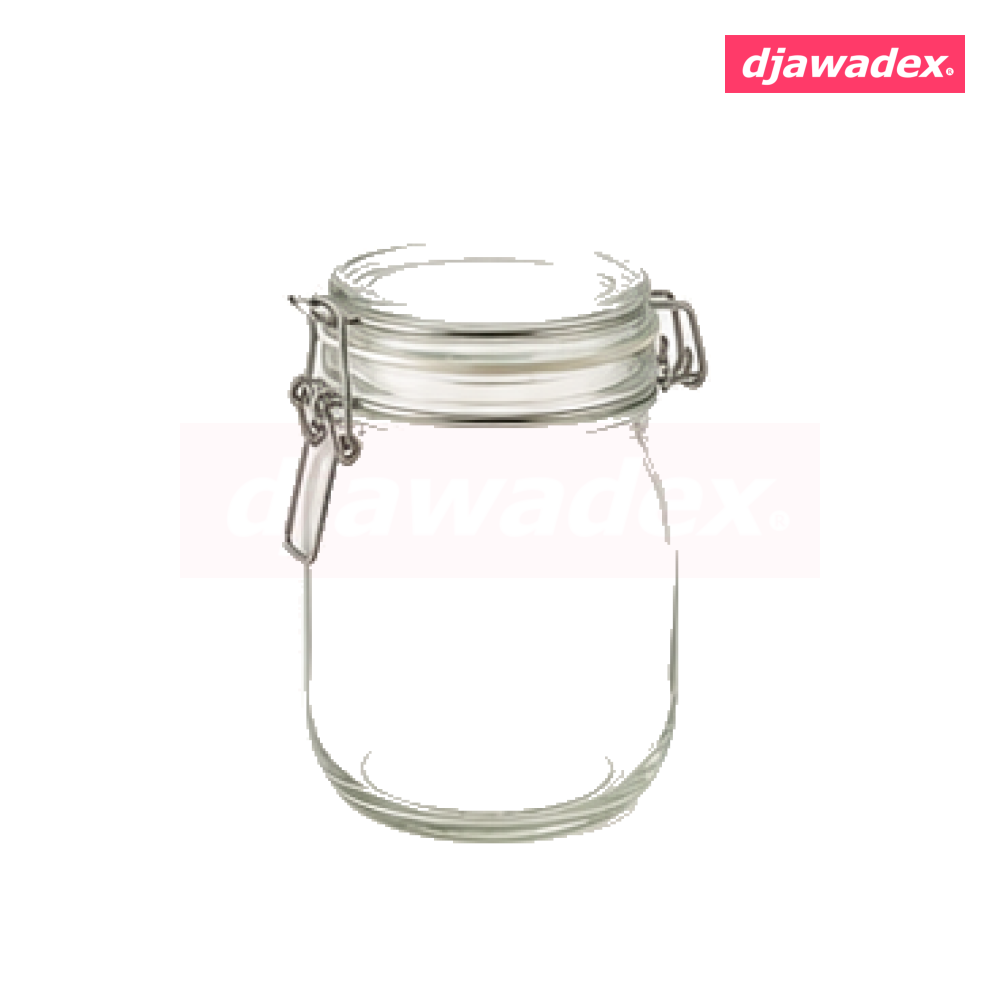 Bocal hermétique en verre 1 L